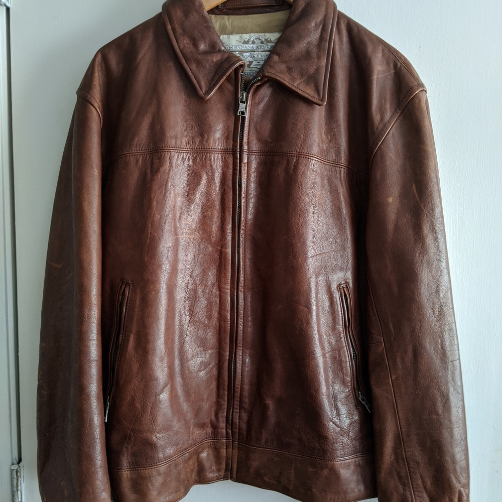 Banana Republic Leather Jacket